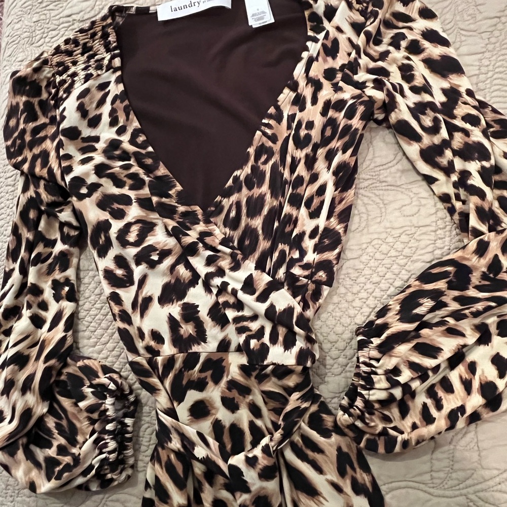 Laundry By Design Wrap Dress Sz 0. Excellent Condition.